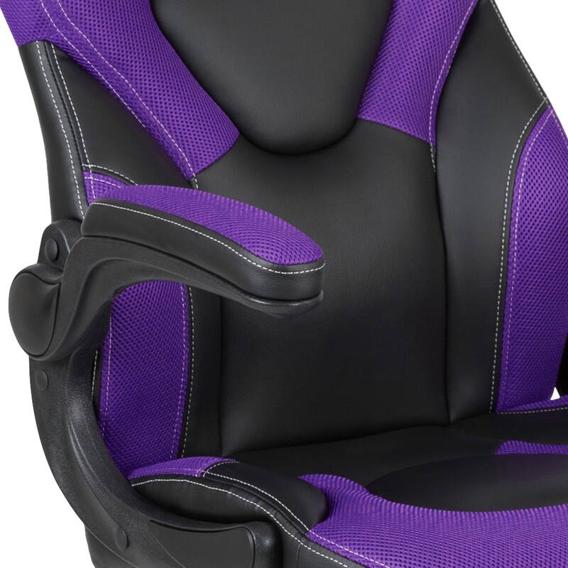 High Back Racing Style Ergonomic Gaming Chair with Flip-Up Arms