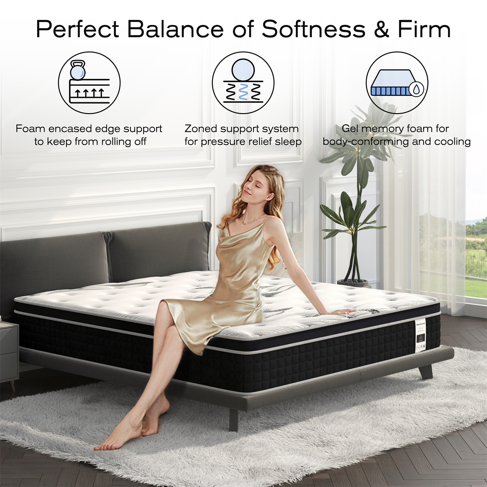 Best Sell Gel Memory Foam Pocket Spring Hybrid Cooling Foam Customized Size Mattress - Buy High Best Sell Gel Memory Foam Pocket Spring Hybrid Cooling Foam Customized Size Mattress - Buy High