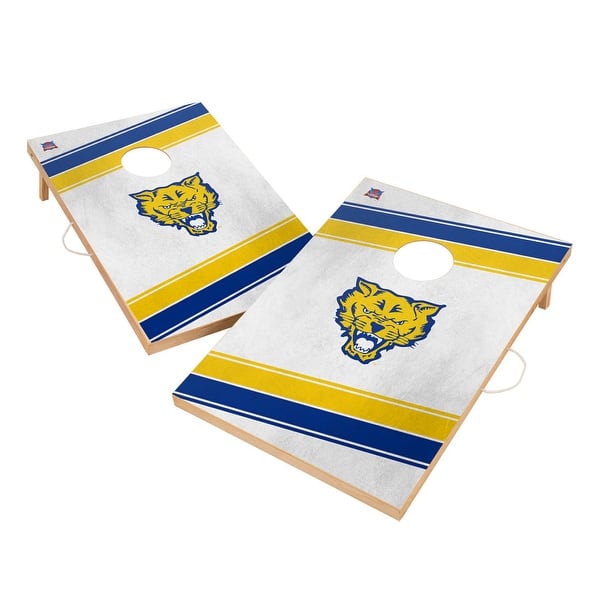 slide 2 of 5, Fort Valley State University Wildcats Regulation 2x4 Cornhole Set