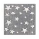 preview thumbnail 12 of 18, Kids Rug with Stars for Nursery Starry Sky in grey, pink and green