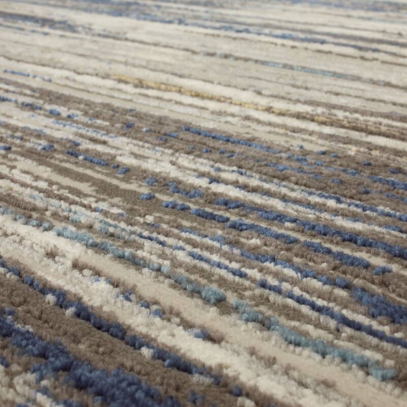 Mohawk Home Urban Abstract Stripe Woven Area Rug