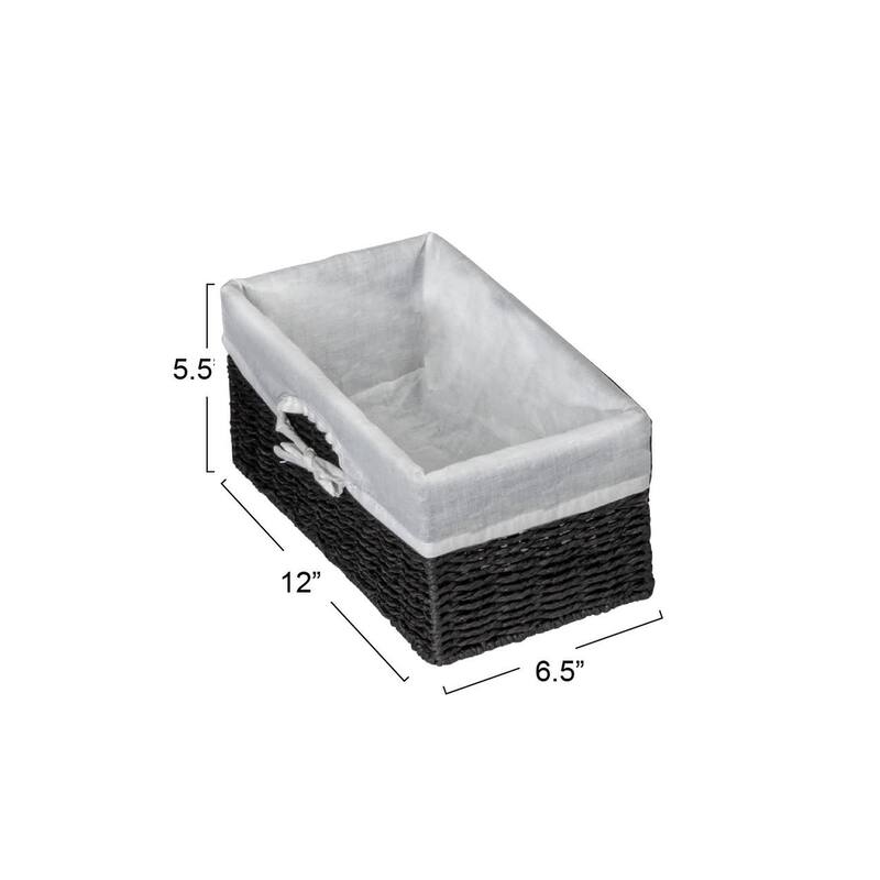 Household Essentials Wicker Basket Set