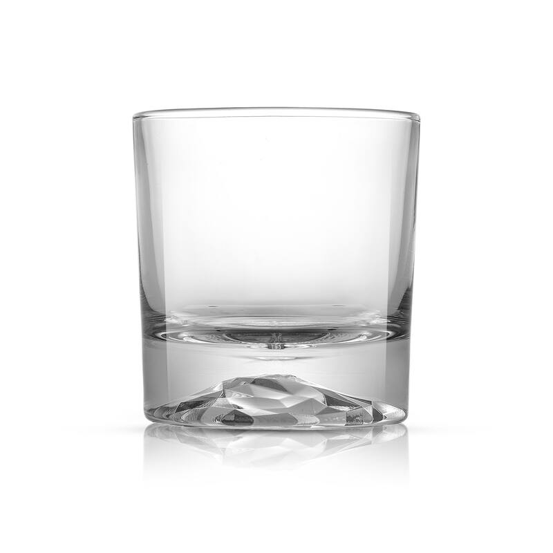 JoyJolt Radiant Double Old Fashioned Tumblers - 10 oz - Set of 4 - 10 oz.