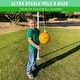 preview thumbnail 5 of 3, GoSports Tetherball Game Set, Complete Tetherball Setup with Ball, Rope and Pole - Great for Backyard Fun