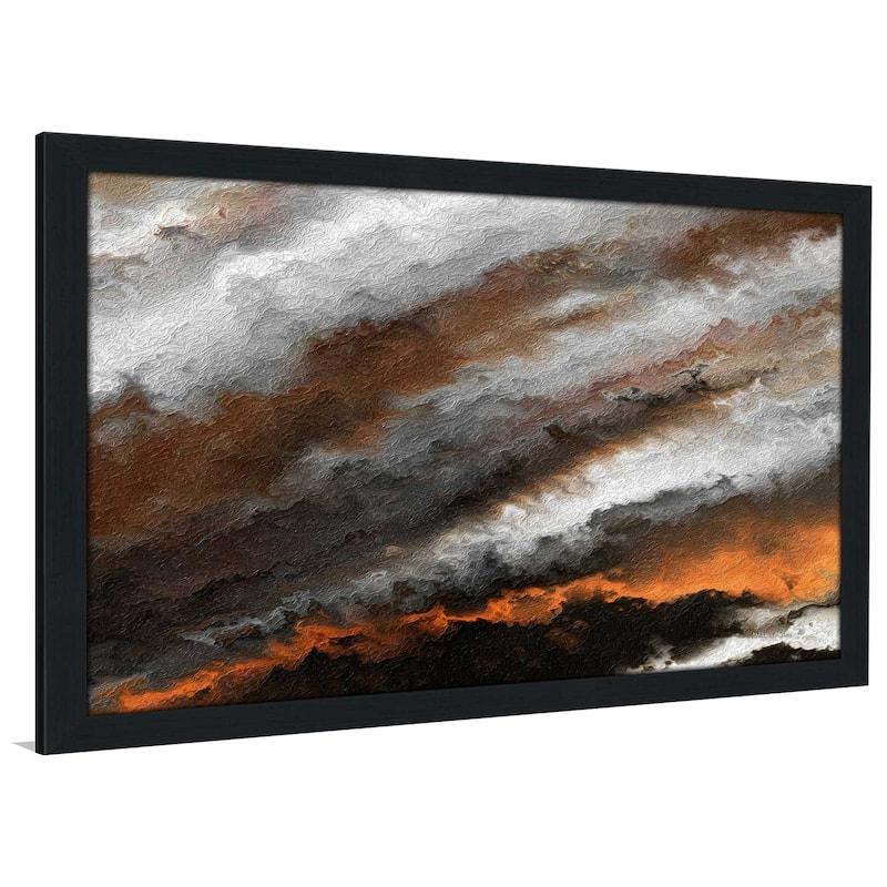 "Jeremiah 20 9 Fire In My Heart" by Mark Lawrence Print on Acrylic.