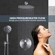 preview thumbnail 11 of 74, WOWOW Wall Mount 9-Spray Shower Faucet with Handshower