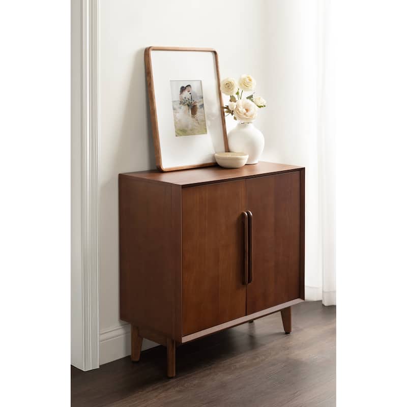 Kate and Laurel McCutcheon Floor Media Cabinet