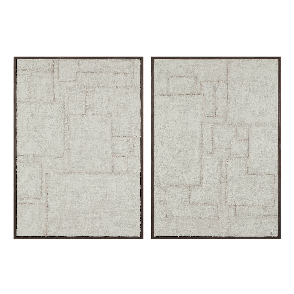 Renwil Caramelo 32" Wide Wall Art, Sand Beige