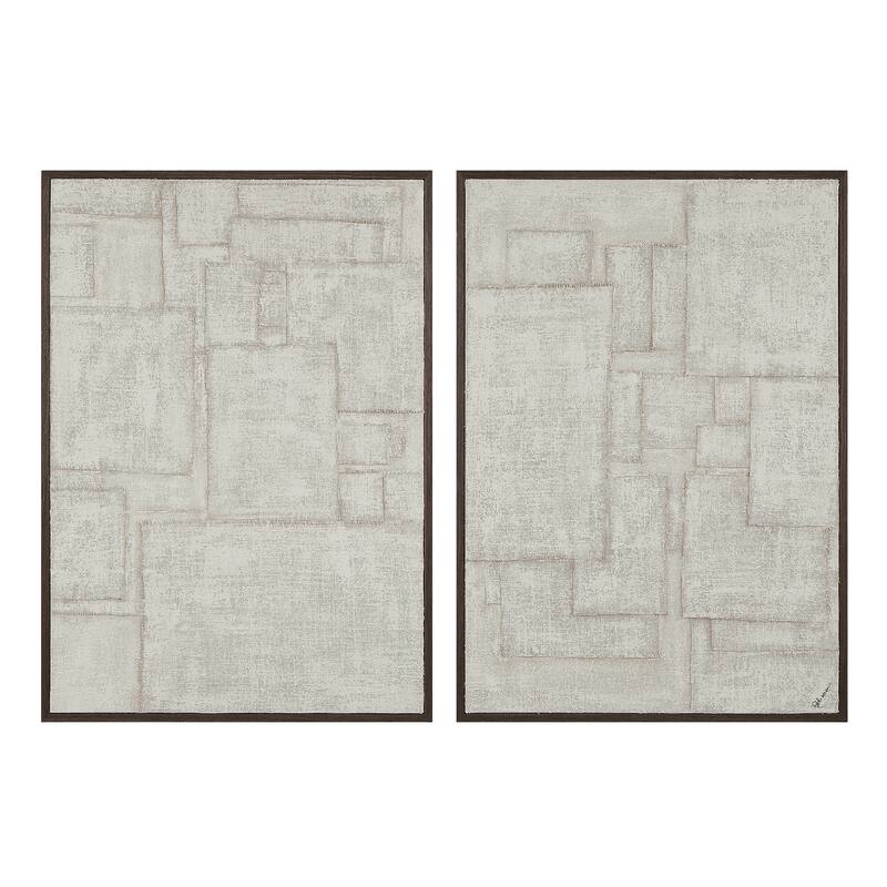 Renwil Caramelo 32" Wide Wall Art, Sand Beige