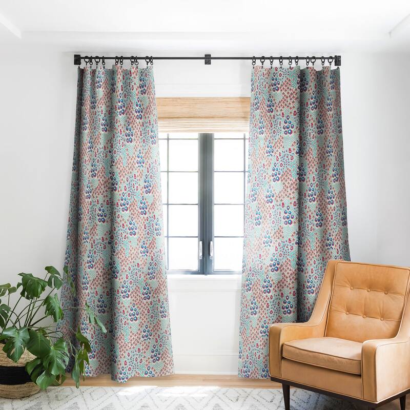 Blackout Liberty Natural Made-to-Order Curtain Panel (One Panel) - 84 Inches x 50 Inches