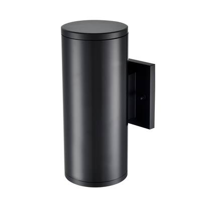 Vegas LED Outdoor Wall Sconce Powder Coated Black