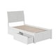 preview thumbnail 82 of 85, Portland Platform Bed with Footboard and Storage Drawers