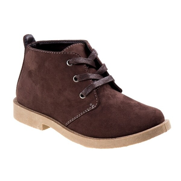 boys brown lace up boots