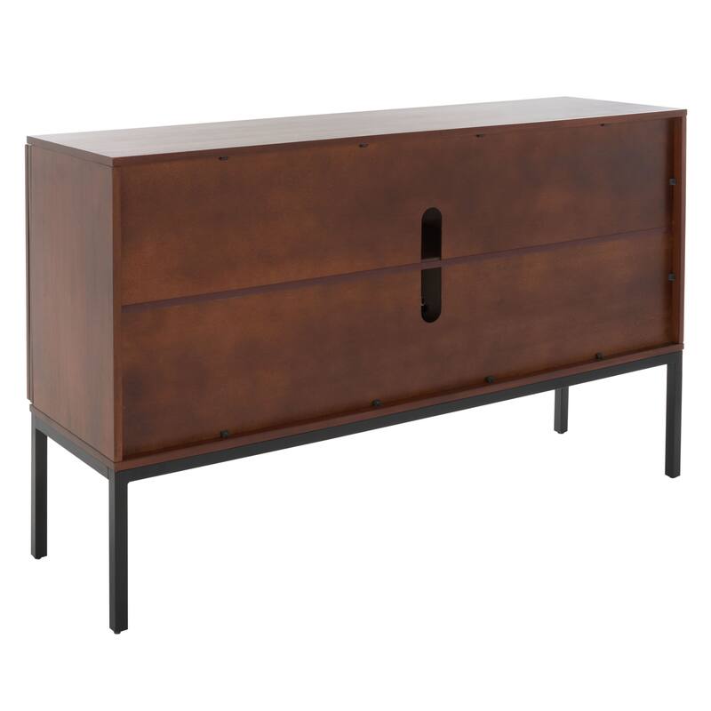 SAFAVIEH Tabetha 2-Shelf Rattan Sideboard - 54 In. W x 15 In. D x 33 In. H - 54Wx15Dx33H