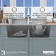 preview thumbnail 16 of 58, Karran Undermount Quartz 32 in. 50/50 Double Bowl Kitchen Sink Kit