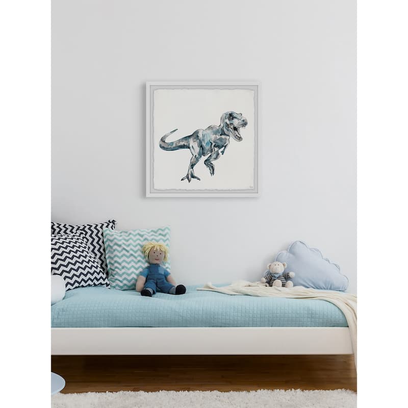 'Mighty T-Rex' Framed Painting Print
