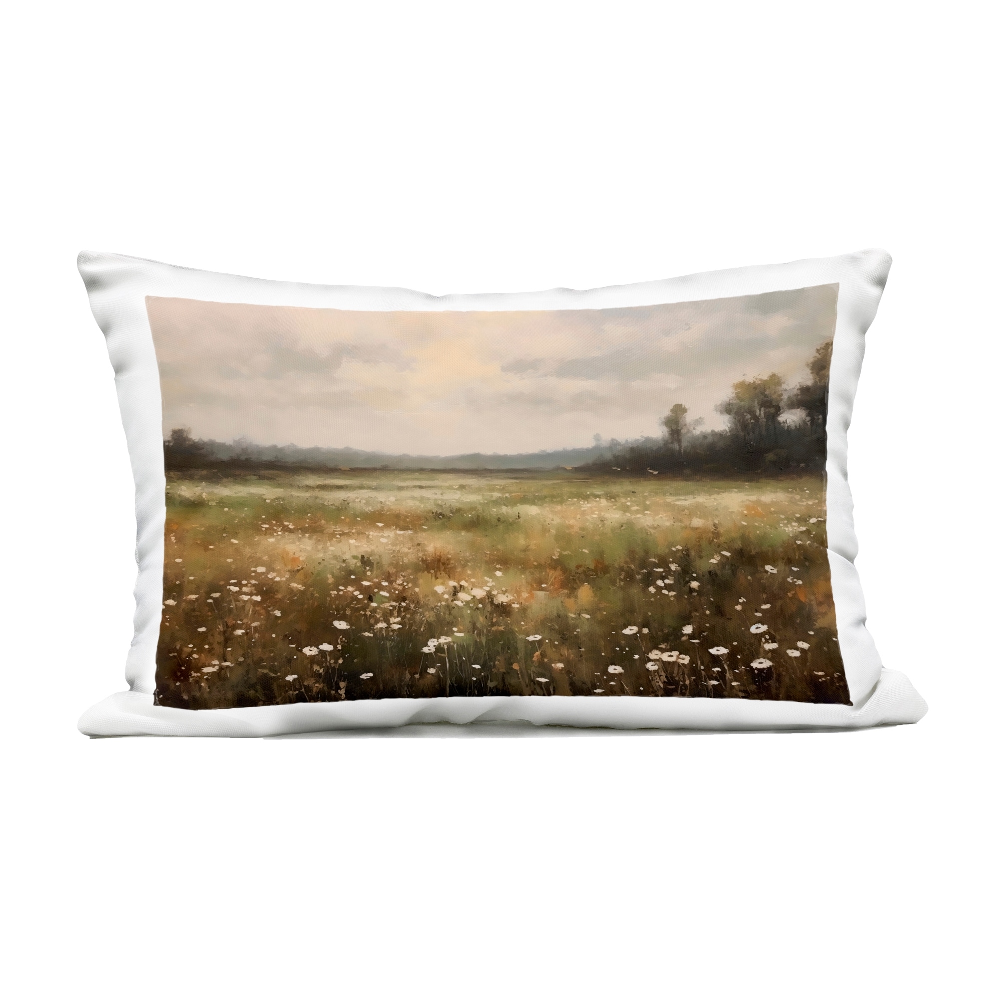 Stupell Dotted With Daisies Field Outdoor Throw Pillow Design By Creative Studio