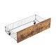 preview thumbnail 17 of 20, Twin XL over Twin XL Metal Bunk Bed with Storage Drawers and Board Guardrail