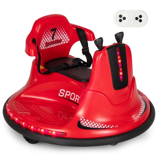 slide 2 of 46, Honeyjoy 12V Bumper Car for Kids Toddlers Electric Ride On Car Vehicle - See Details