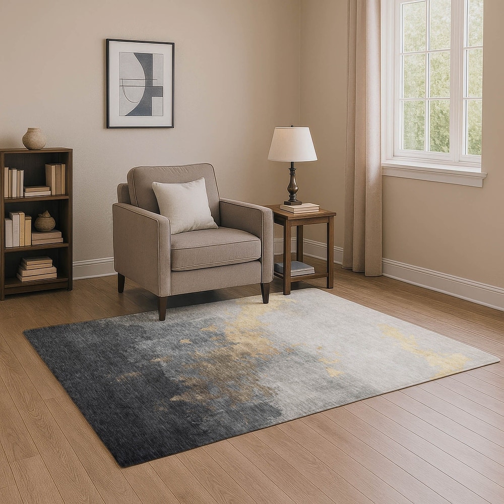 Premium Washable Super Soft Modern Glam Mayfield Rug