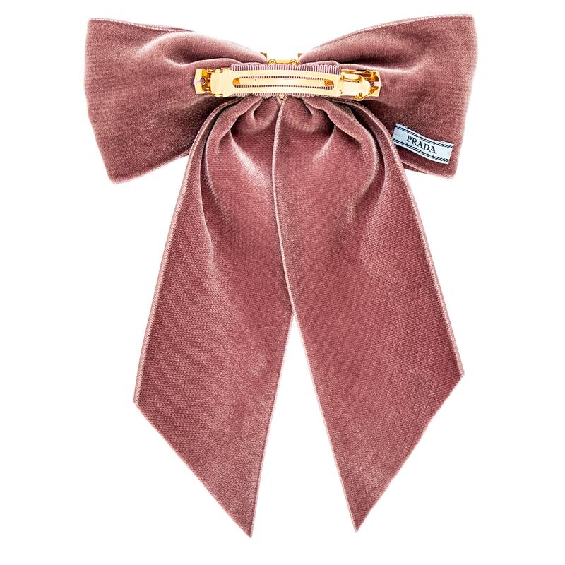 Prada Velvet Hair Bow