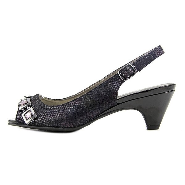 Karen Scott Womens Analese Peep Toe SlingBack Classic Pumps