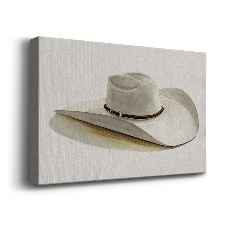 Cowboy Hat II Premium Gallery Wrapped Canvas - Ready to Hang
