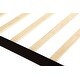 preview thumbnail 11 of 9, Platform Bed with Wooden Slat System for Supple Mattress Support - Size Tiwn, Espresso