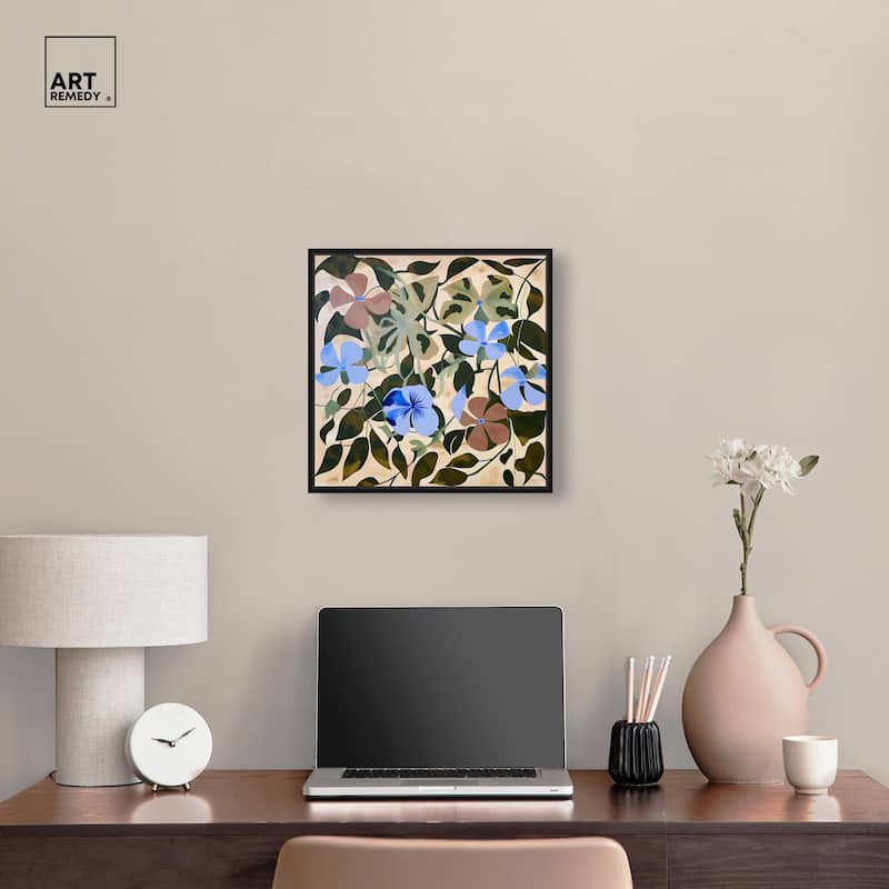 Rhythmic Blooms Canvas by Art Remedy
