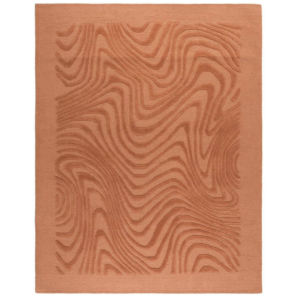 SAFAVIEH Handmade Ebony Sabiye Wool Rug