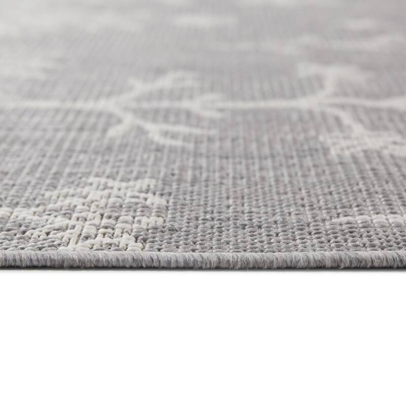 Rosemary Floral Botanical Indoor/Outdoor Area Rug