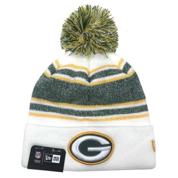 New Era Green Bay Packers Nfl Stocking Knit Hat Winter Beanie Sideline 11439628 Overstock 18609183