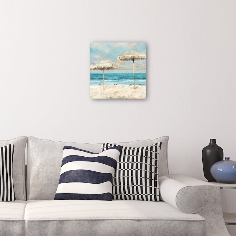 Beach Duet By Studio Arts Canvas Art Print