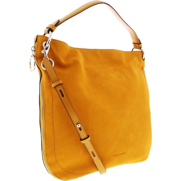 rebecca minkoff suede hobo