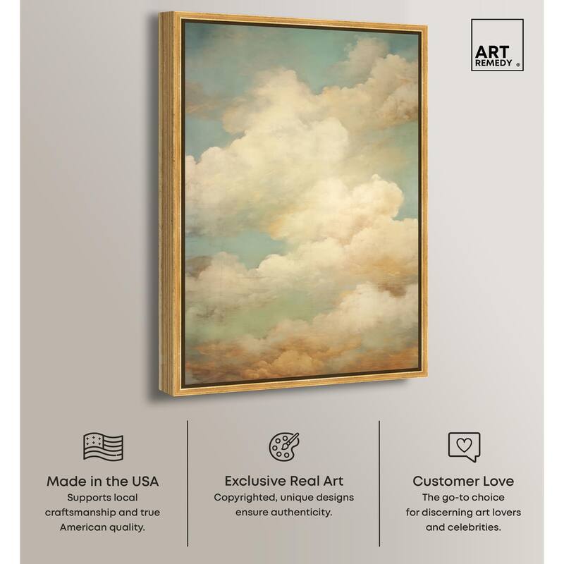 Timeless Sky Canvas by Art Remedy