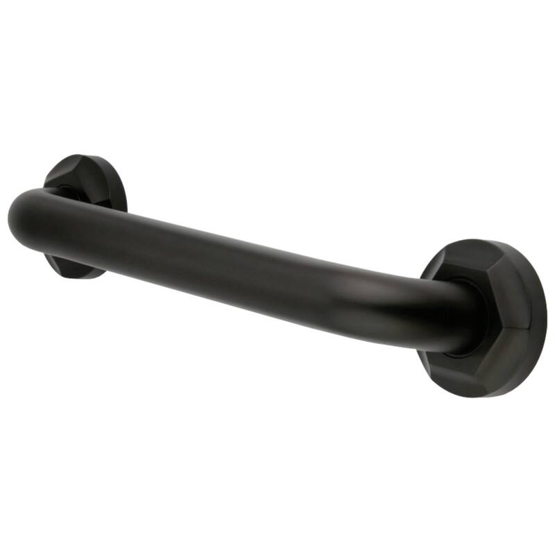 Kingston Brass Metropolitan 24-Inch x 1-1/4-Inch O.D Grab Bar - Oil Rubbed Bronze
