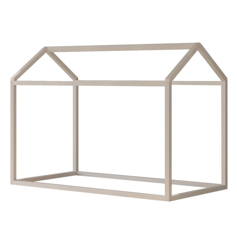 Perry Twin Solid Wood Canopy Bed