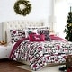preview thumbnail 1 of 2, Merry Town Christmas Oversized Reversable 6-Piece Comforter Set Twin - Twin XL - Merry Town Print