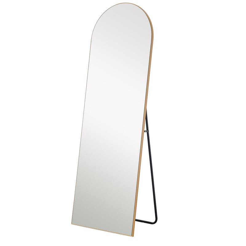 Arched Standing Mirror - 19.69" W x 1.18" D x 59.06" H