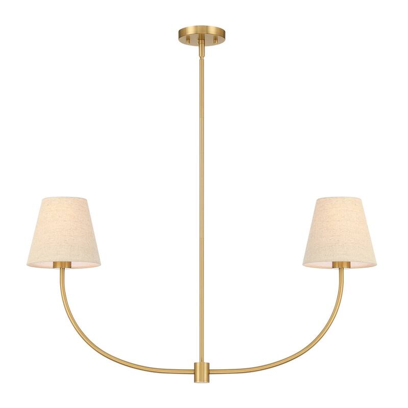 Acroma 2 - Light Dimmable Traditional Fabric Chandelier