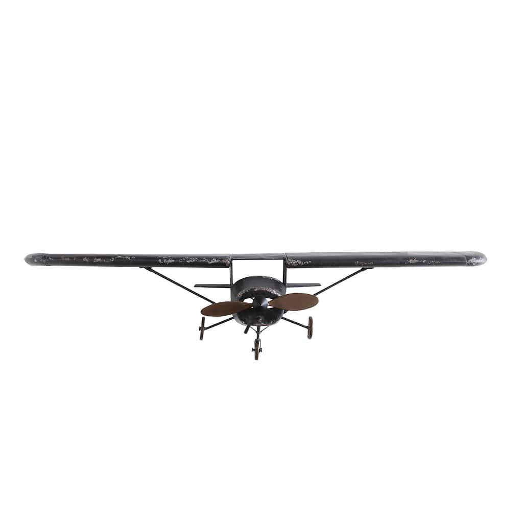 Metal Plane Wall Décor