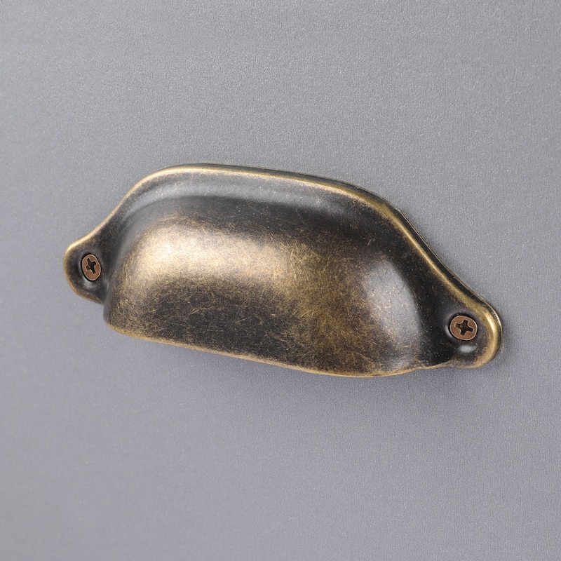 Antique Drawer Pulls (Pack of 10) 3.2" (Hole to Hole) Bed