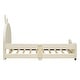 preview thumbnail 17 of 55, Casual Upholstered Daybed with Guardrail, Classic Headboard Footboard, Wood Slat Support Bed for Children Kids Platform Bed
