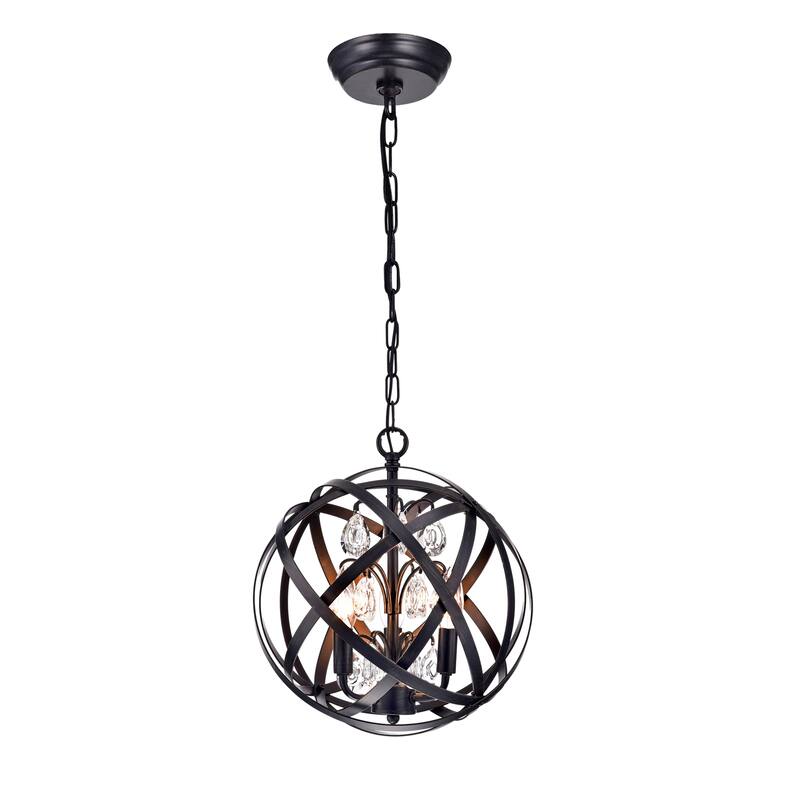 Laertes 3-Light Globe Chandelier