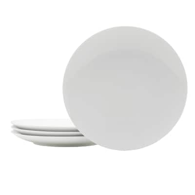 Everyday White Set of 4 Coupe Dinner Plate, 10.5-Inch - 10.5 Inch
