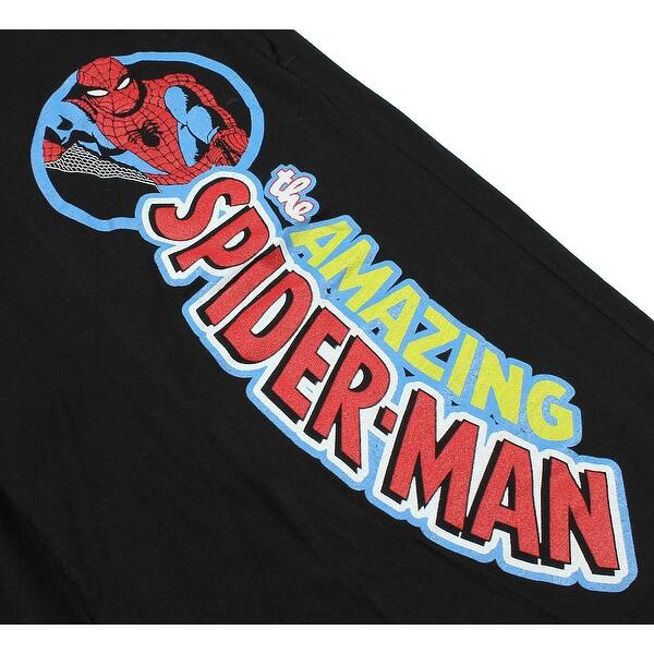 Shop Marvel Amazing Spider Man Classic Character Logo Adult Lounge Pants Overstock 16569805