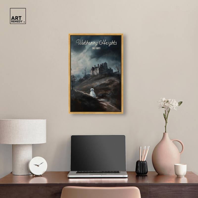 Wuthering Heights Cover Canvas by Art Remedy