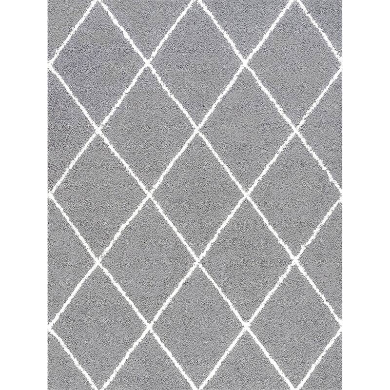 Joy Shag Moroccan Stripe Indoor Area Rug