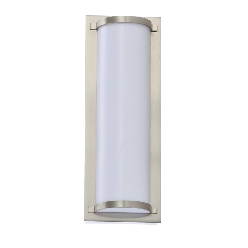 SAFAVIEH Lighting Luka Vanity Bar Bathroom Sconce - 12"x4.3"x3"