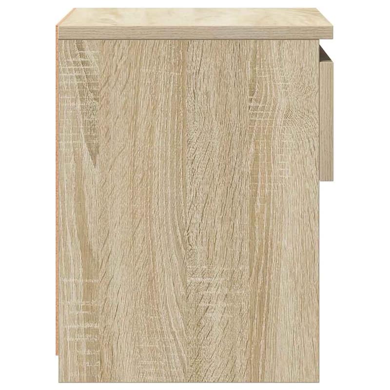 vidaXL Bedside Cabinet Engineered wood